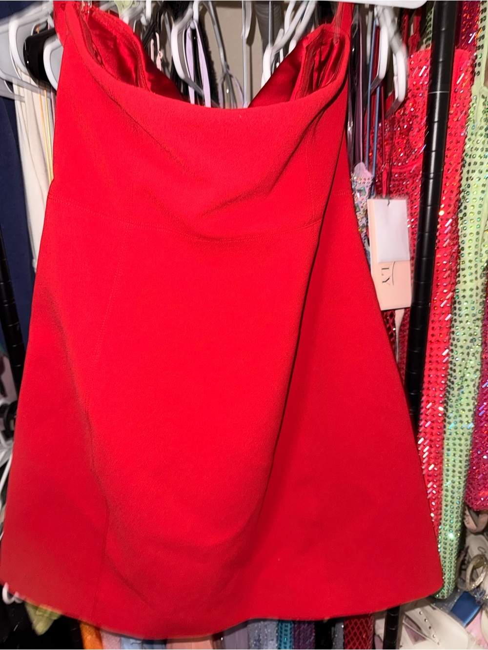 Oh Polly LENORE Red Sweetheart Mini Dress - Picture 6 of 7